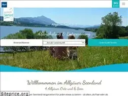 Sites similar to allgaeuerseenland.de