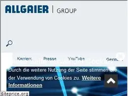 Sites similar to allgaier.de