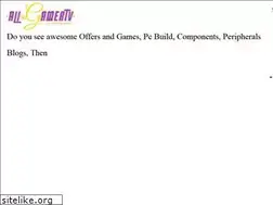 Sites similar to allgamertv.com