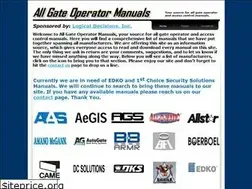 Sites similar to allgateoperatormanuals.com