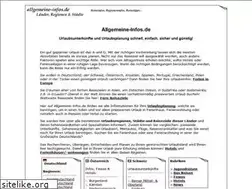 Sites similar to allgemeine-infos.de