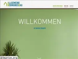 Sites similar to allgemeine-wohnungsbau.de