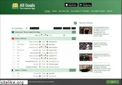 Sites similar to allgoals.com