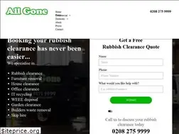 Sites similar to allgone.co.uk