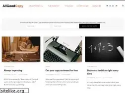 Sites similar to allgoodcopy.com