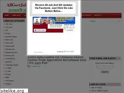 Sites similar to allgovtjobshub.blogspot.in