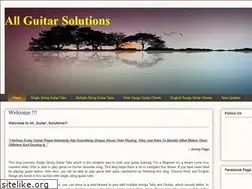 Sites similar to allguitarsolutions.blogspot.com