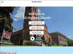 Sites similar to allhallowschurch.weebly.com