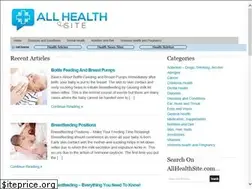 Sites similar to allhealthsite.com
