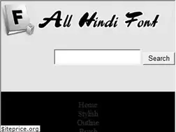 Sites similar to allhindifont.com