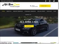 Sites similar to allhirecars.com.au