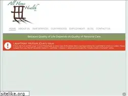 Sites similar to allhomehealth.com