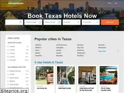 Sites similar to allhotelstexas.com