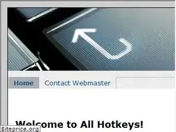 Sites similar to allhotkeys.com