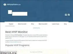 Sites similar to allhyipdata.com