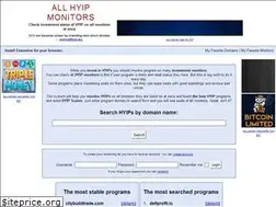 Sites similar to allhyipmonitors.com