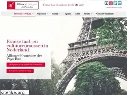 Sites similar to alliance-francaise.nl