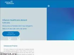 Sites similar to alliance-healthcare.fr