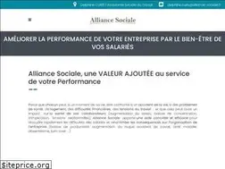 Sites similar to alliance-sociale.fr