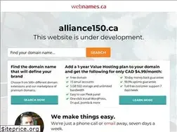 Sites similar to alliance150.ca