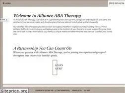 Sites similar to allianceabatherapy.com