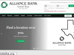 Sites similar to alliancebanktexas.com