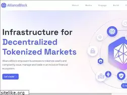 Sites similar to allianceblock.io