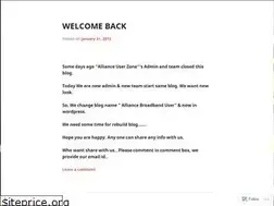 Sites similar to alliancebroadbanduser.wordpress.com