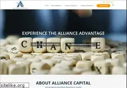 Sites similar to alliancecap.com