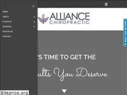 Sites similar to alliancechiroindy.com