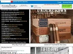 Sites similar to alliancecigar.com