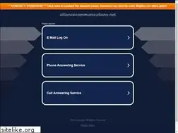 Sites similar to alliancecommunications.net