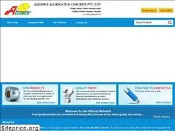 Sites similar to allianceconcrete.co.in