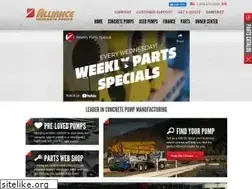 Sites similar to allianceconcretepumps.com
