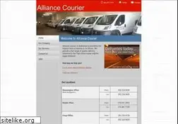 Sites similar to alliancecourier.us