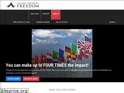Sites similar to alliancedefensefund.org