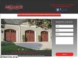 Sites similar to alliancedoors.com