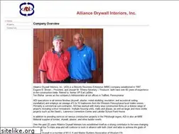 Sites similar to alliancedrywall.net