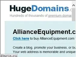 Sites similar to allianceequipment.com