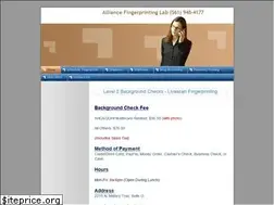 Sites similar to alliancefingerprinting.com