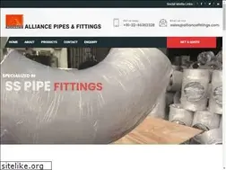 Sites similar to alliancefittings.com
