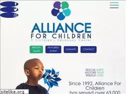 Sites similar to allianceforchildren.org