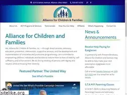 Sites similar to allianceforchildrenandfamilies.org