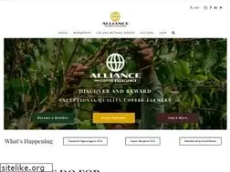 Sites similar to allianceforcoffeeexcellence.org