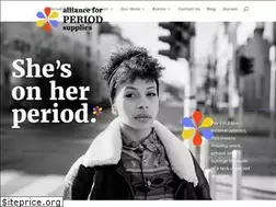 Sites similar to allianceforperiodsupplies.org