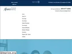 Sites similar to alliancefp.net