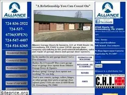 Sites similar to alliancegaragedoor.com