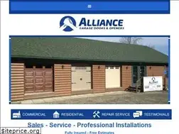 Sites similar to alliancegaragedoors.net
