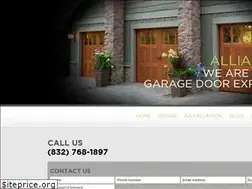 Sites similar to alliancegaragedoorstx.com