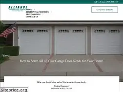 Sites similar to alliancegaragedoortyler.com
